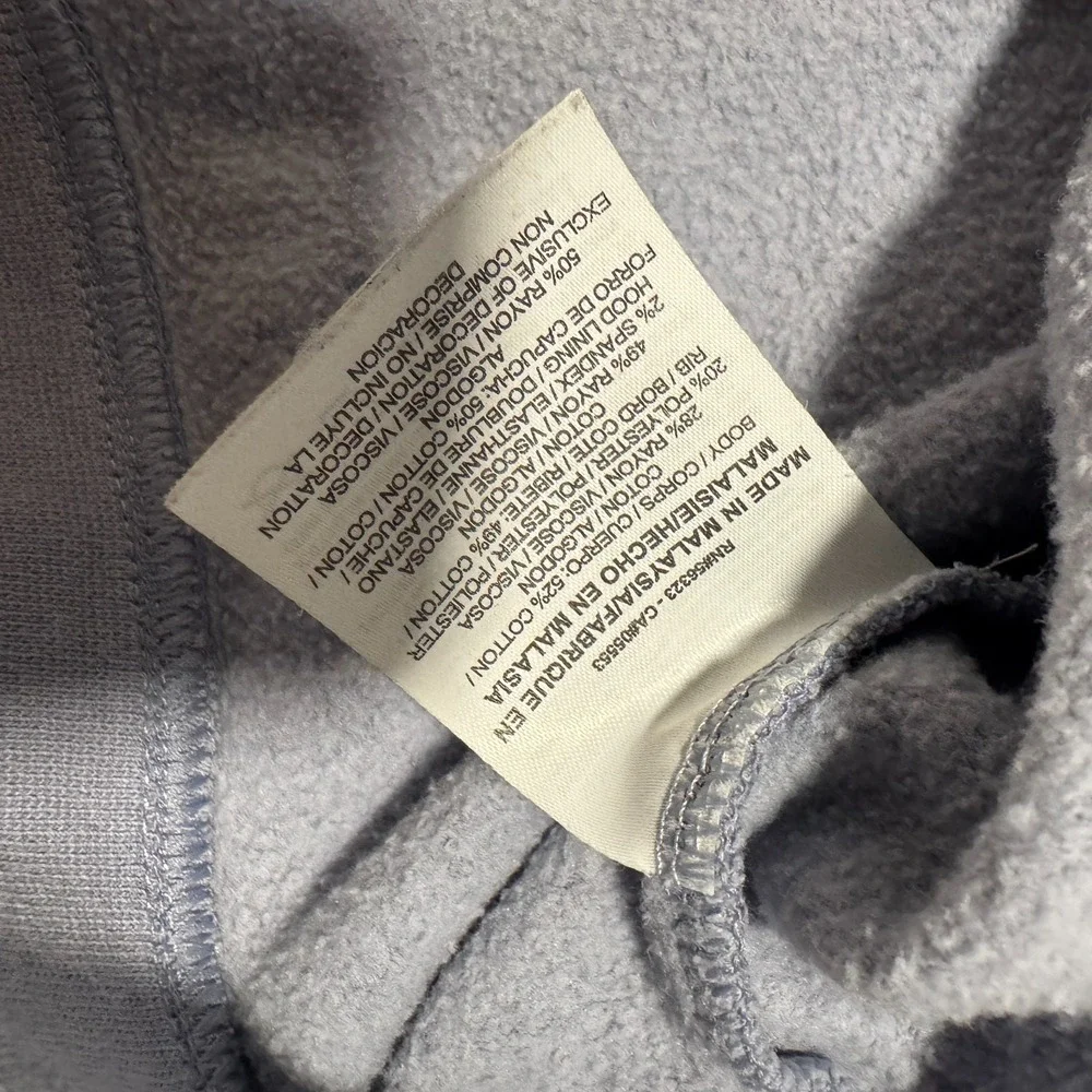 Nike Pullover Hoodie Long‎ Sleeve Mock Neck Sweatshirt Blue Women's Size Small